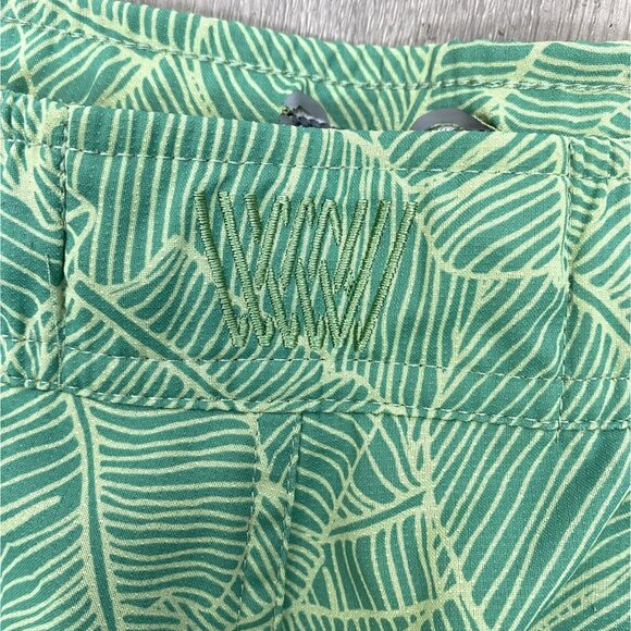 Mack Weldon Swim Trunks Shorts Men Size XXL 2XL Succulent Tropic Green 6" Inseam - Picture 4 of 5